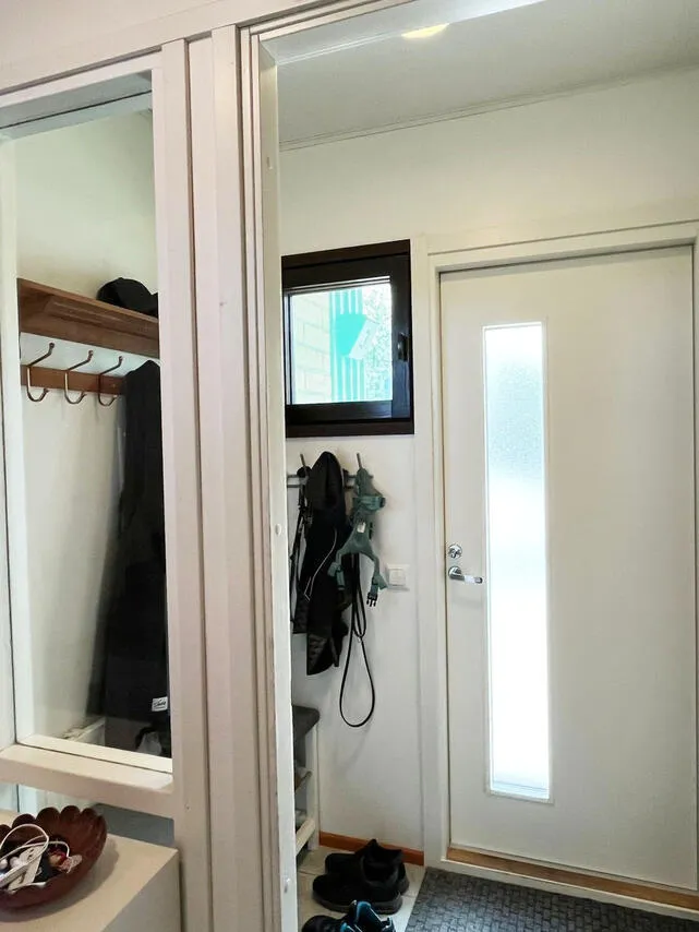 Entrée - Modernised Apartment with Sauna in Iisalmi
