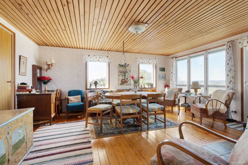Salle à manger - Villa with Mountain Views in Högstena