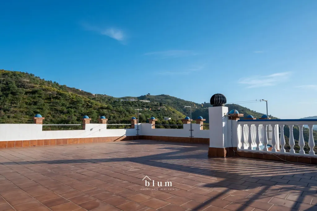 Terrasse - Farmhouse with Pool in Jete, Almuñecar