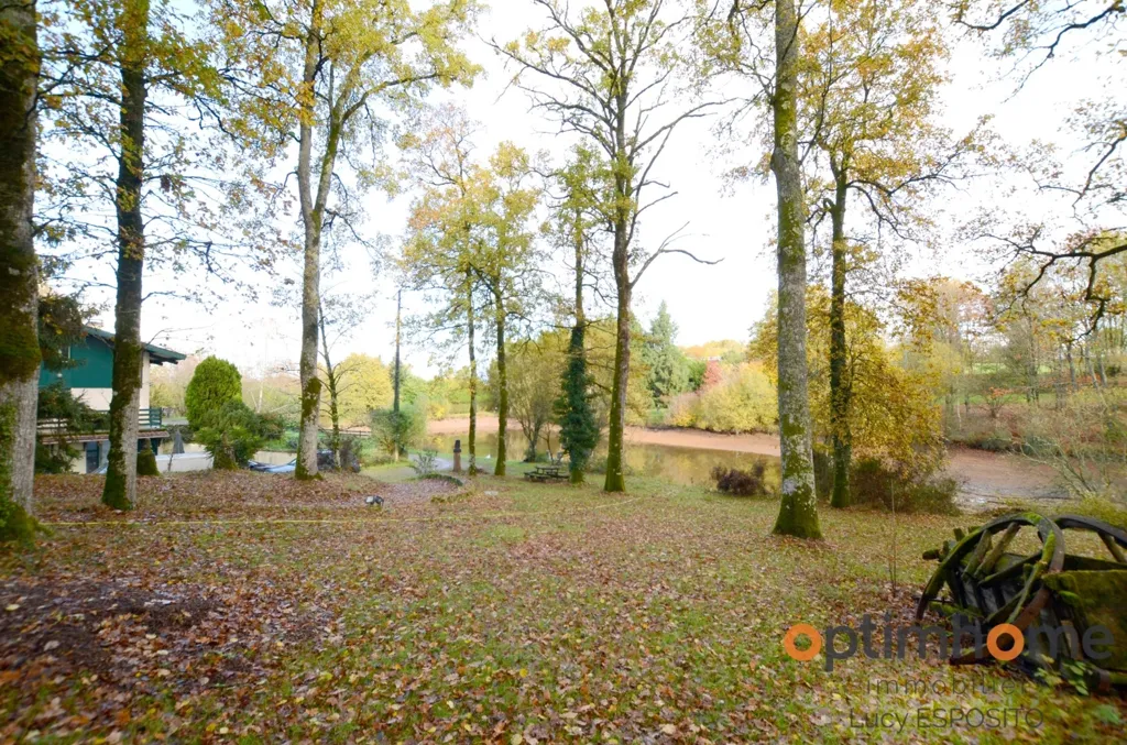 Jardin - Maison Atypique avec Étangs à Chabrac