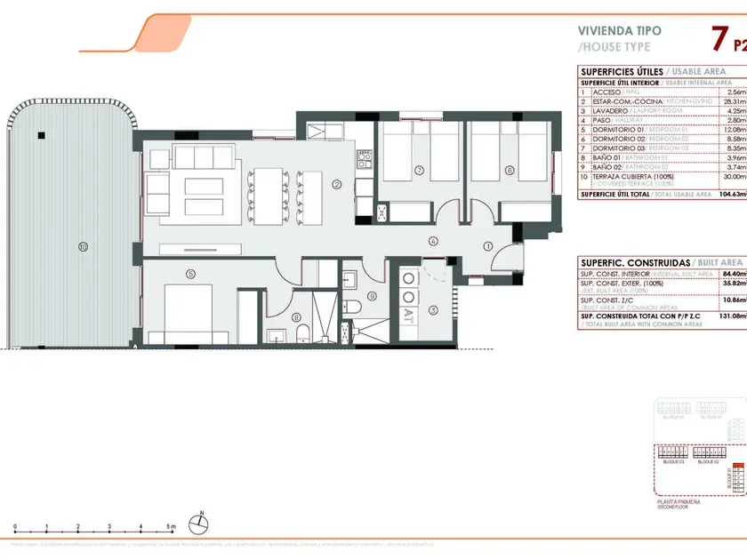 Plaan - Apartment with Sea View in Torrevieja