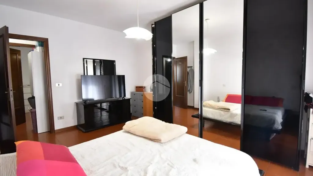 Bedrooms - Apartment with 40m² Terrace in Fidenza