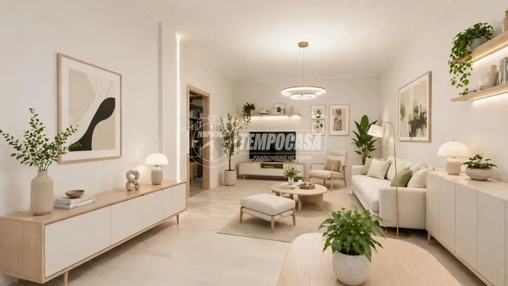 Séjour - Spacious Apartment with Two Terraces in Favria