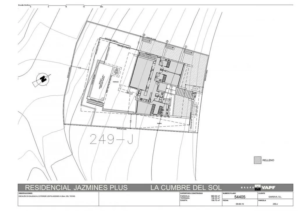 Floor Plan - Luxury Villa with Sea View in Benitachell