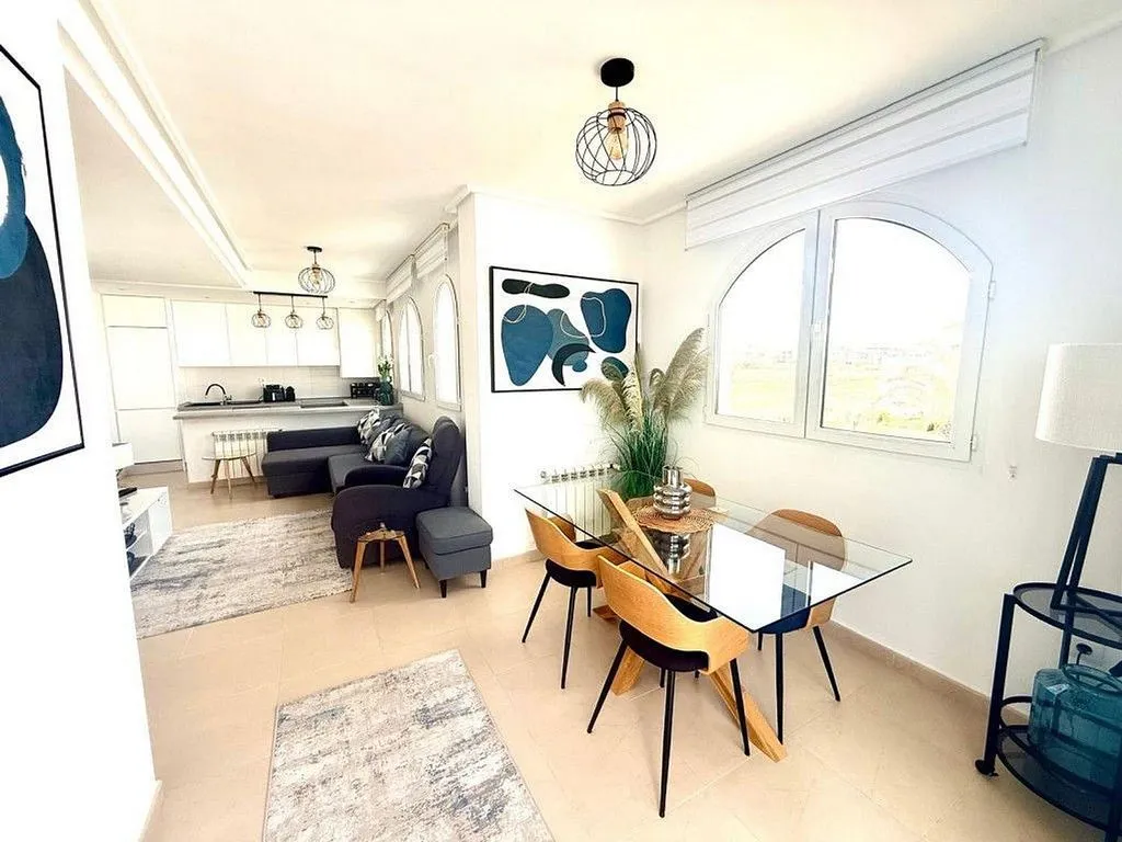 Söögituba - Penthouse with Pool in Avileses, Murcia