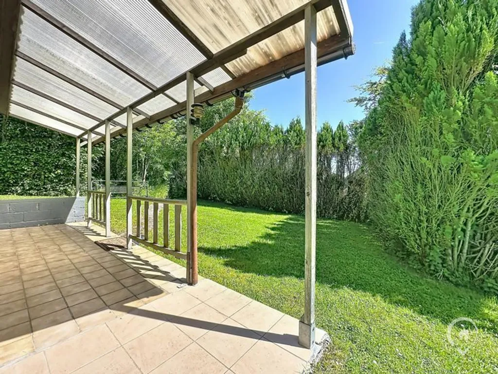 Terrasse - Chalet au Calme avec Terrasse à Somme-Leuze