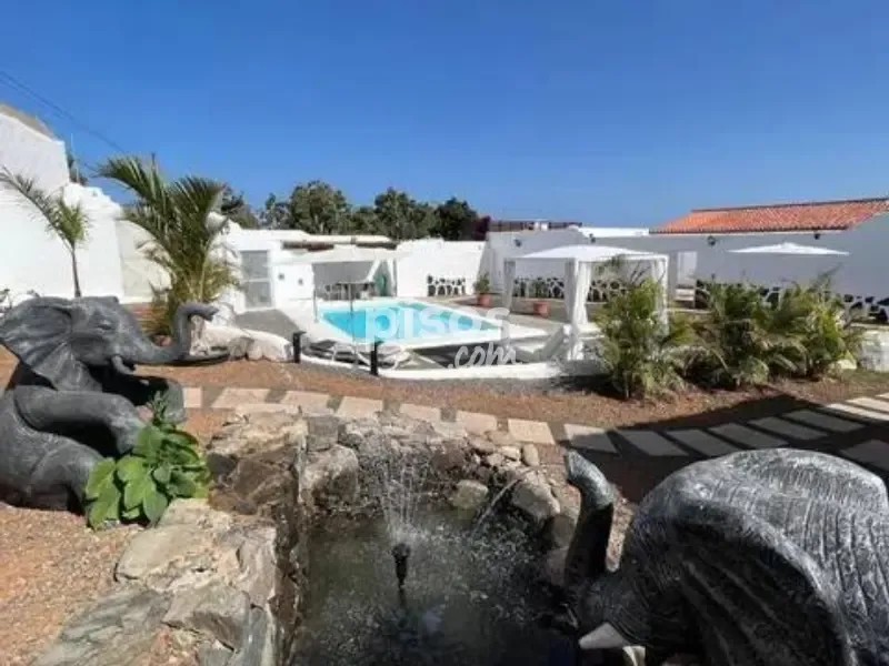Piscina - Rustic Farmhouse with Pool near Maspalomas