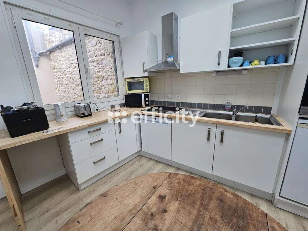 Köök - 2-Bedroom Apartment with Terrace in La Rochelle