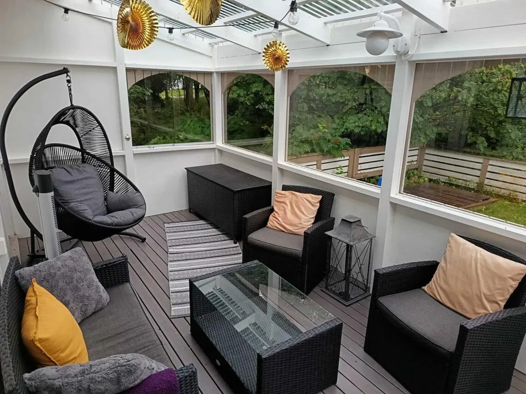 Terrass - Modernised House with Sauna in Lapinranta