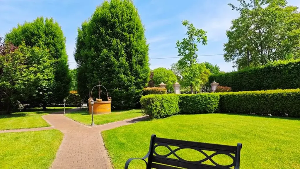 Garden - Villa with Pool and Garden in Correggio