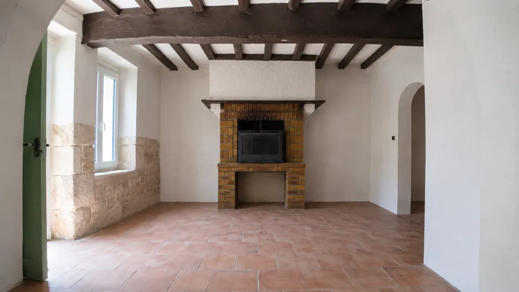 Séjour - Maison avec 3 Garages à Louzes
