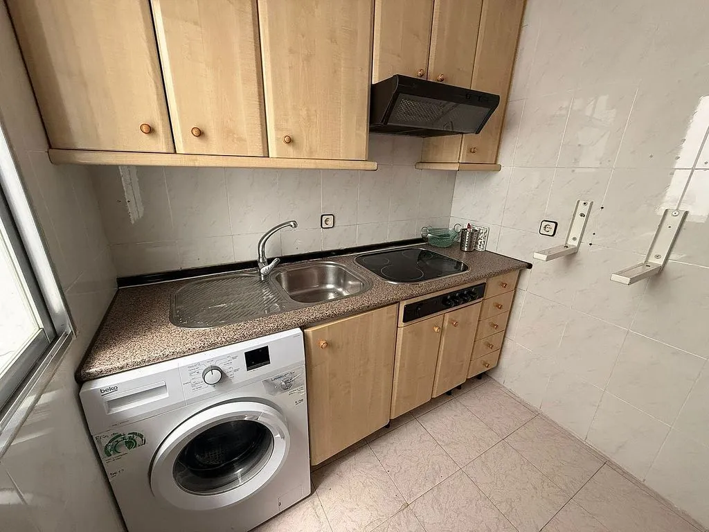 Köök - Apartment with Terrace in Pinto Centre