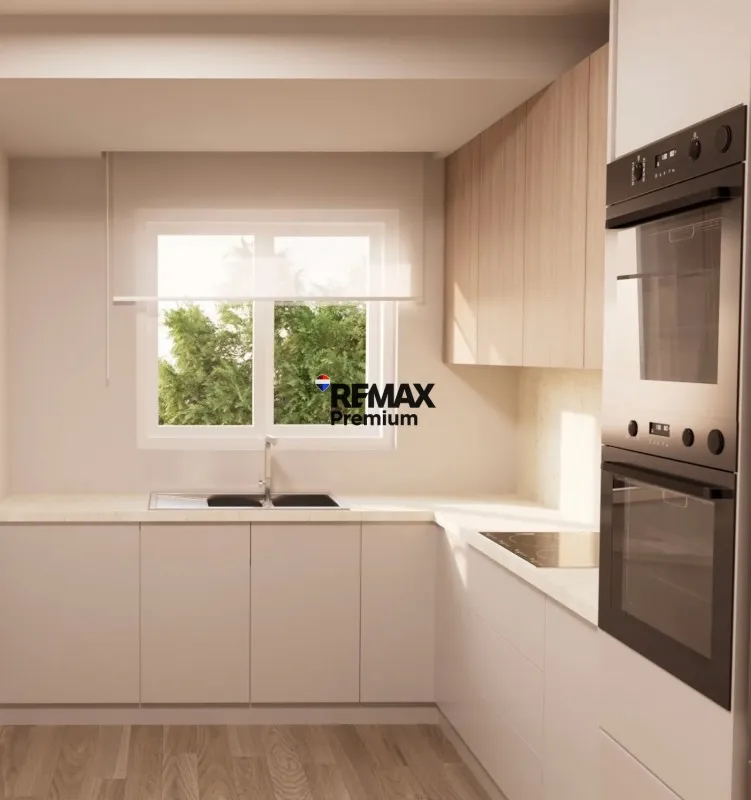 Kitchen - Penthouse with Sea View in Agios Dimitrios
