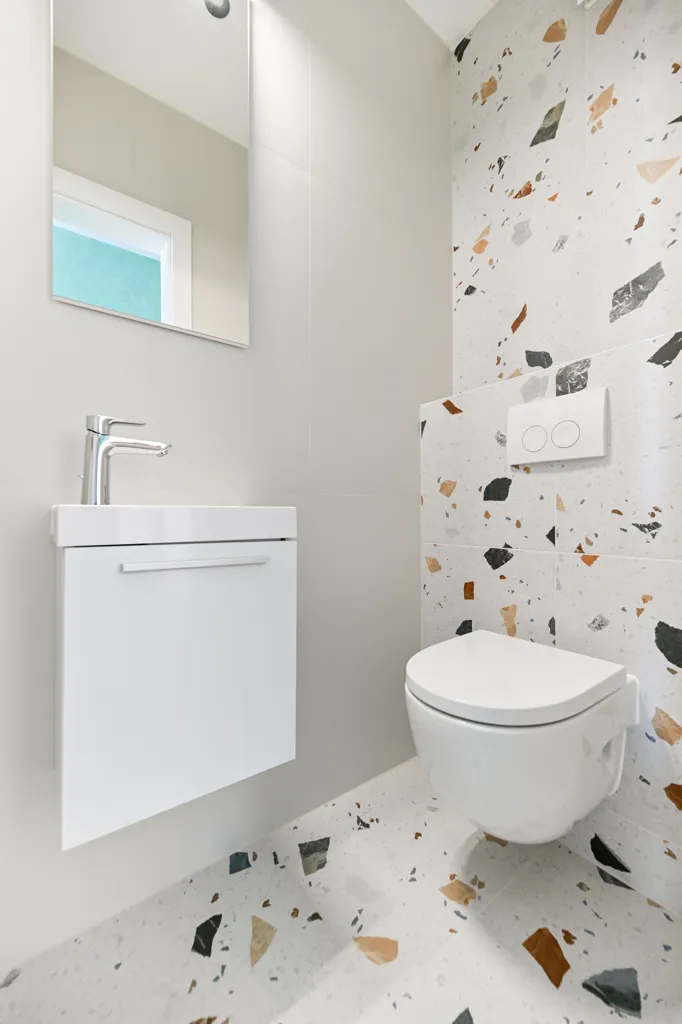 Salles de bain - Luxury Apartment with Sea View in Sukošan