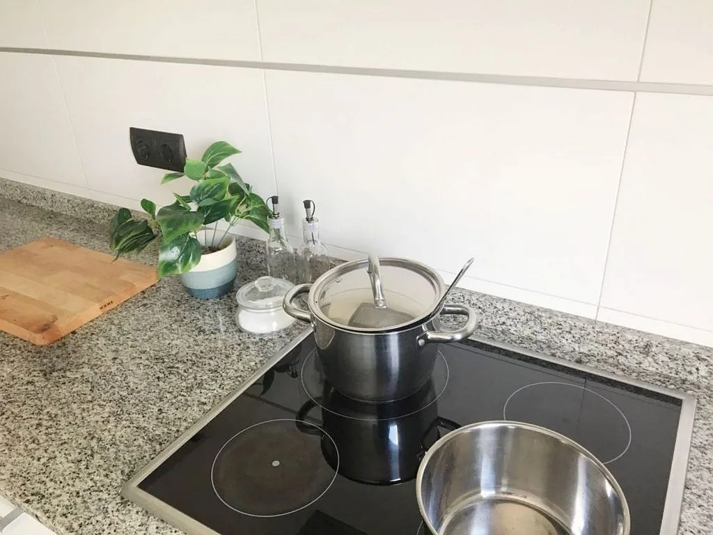 Cocina - Apartamento exterior con balcón en Lanciego