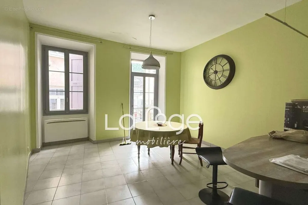 Salle à manger - Appartement Centre-Ville avec Balcon à Gap