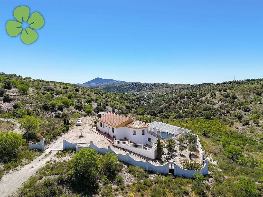 Vue aérienne - Chalet with Pool and Mountain View in Vélez-Rubio