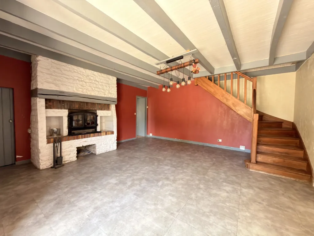 Living Room - Charming Village House with Barn near Ruffec