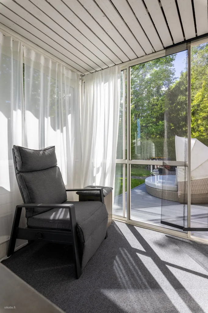 Terrasse - Modernised Apartment with Sauna in Leppävaara, Espoo