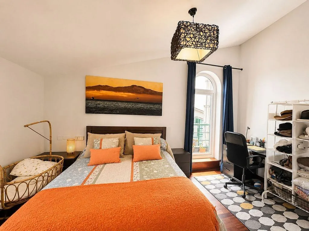 Bedrooms - Chalet with Terrace in Oleiros