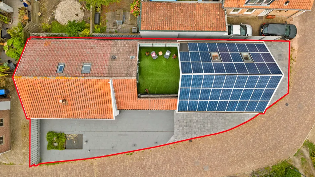 Vista aerea - Spacious Detached House with Balcony in Nieuwdorp
