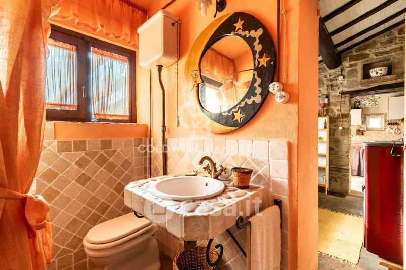 Salles de bain - Rustic Casale with Panoramic Views in Gubbio