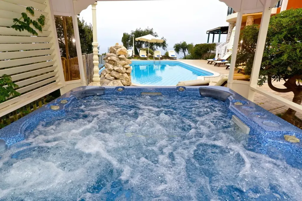 Bassein - Beachfront Villa with Private Beach in Corfu