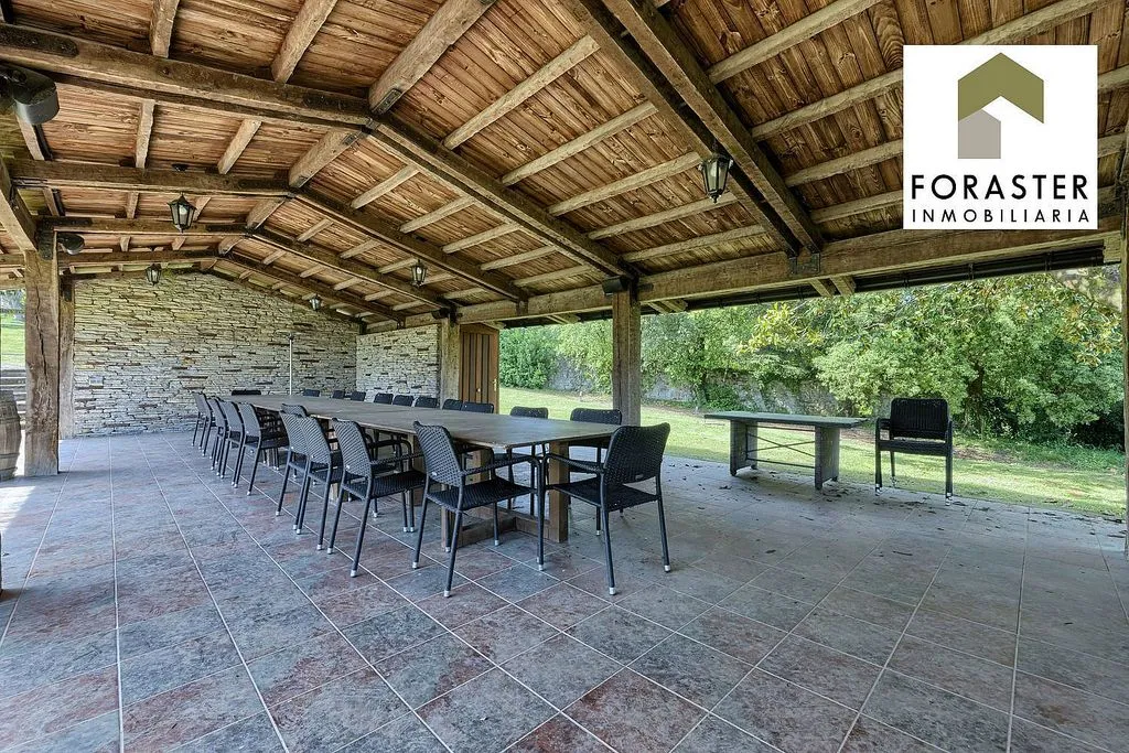 Terrasse - Chalet with Pool and Terrace in Loiu