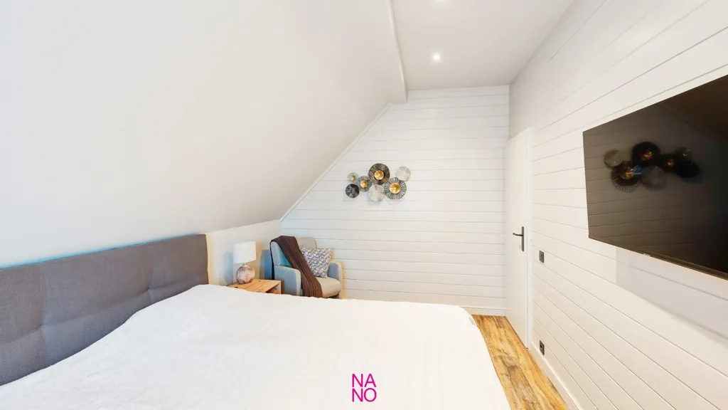 Camere da letto - Energy-Efficient Villa with Pool in Moerkerke