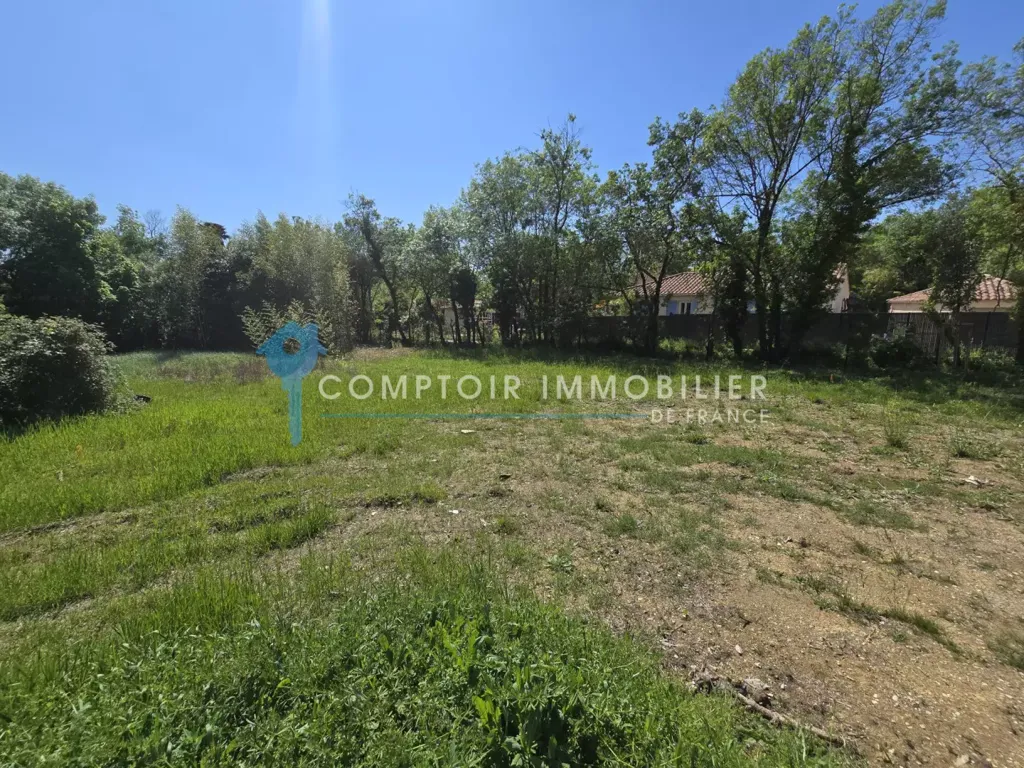Jardin - Terrain à bâtir viabilisé avec jardin à Prades-le-Lez