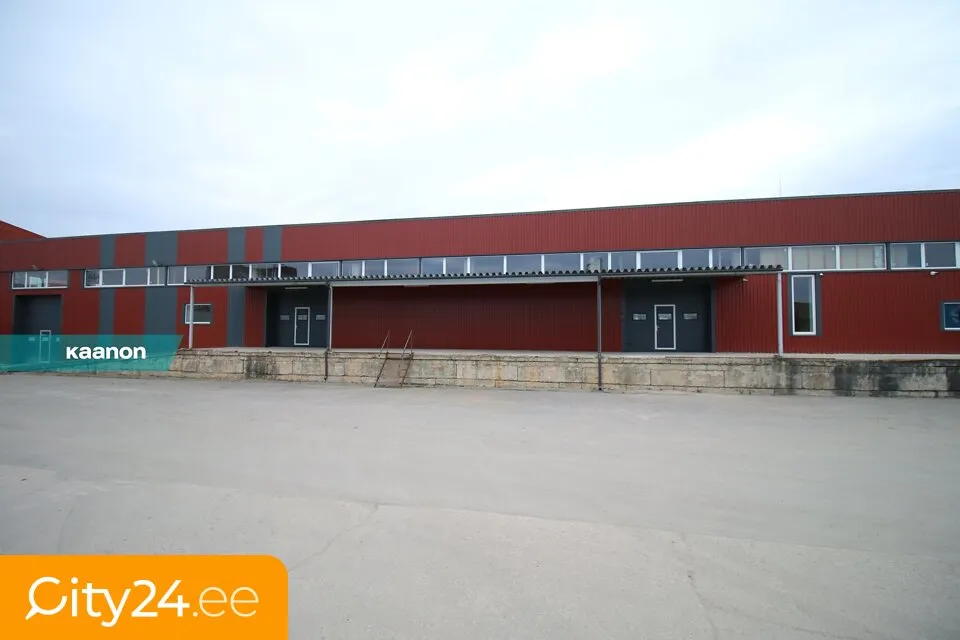 Exterior - Industrial Unit with Loading Bay in Tartu