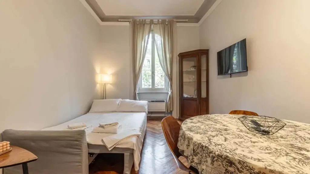 Chambres - Charm Apartment with Balcony in Milan