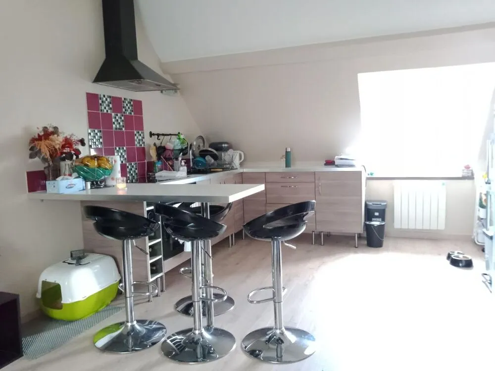 Köök - 2-Bedroom Apartment with Balcony in Dijon
