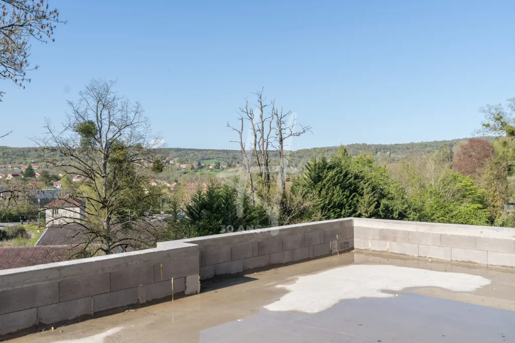 Terrasse - Villa Contemporaine avec Terrasses à Rozérieulles