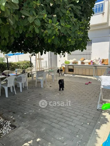 Terrasse - Seafront Apartment with Private Beach Access in Monasterace Marina