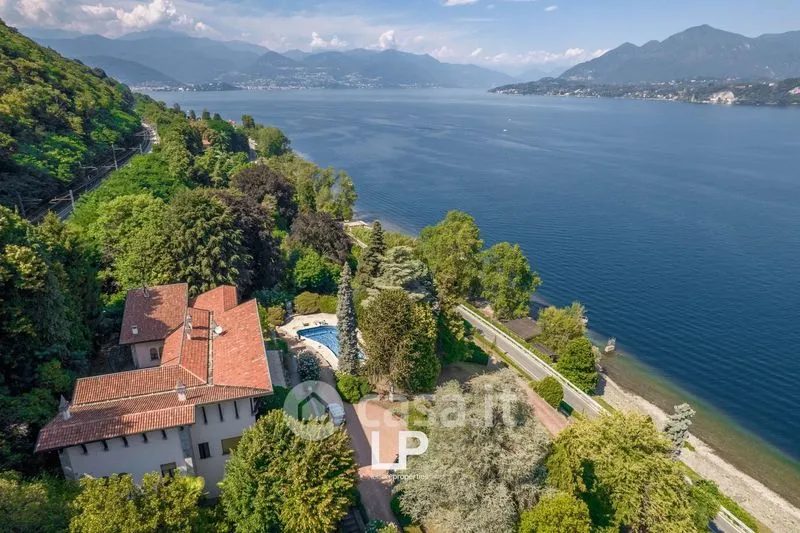 Vue aérienne - Villa with Lake View and Marina in Stresa
