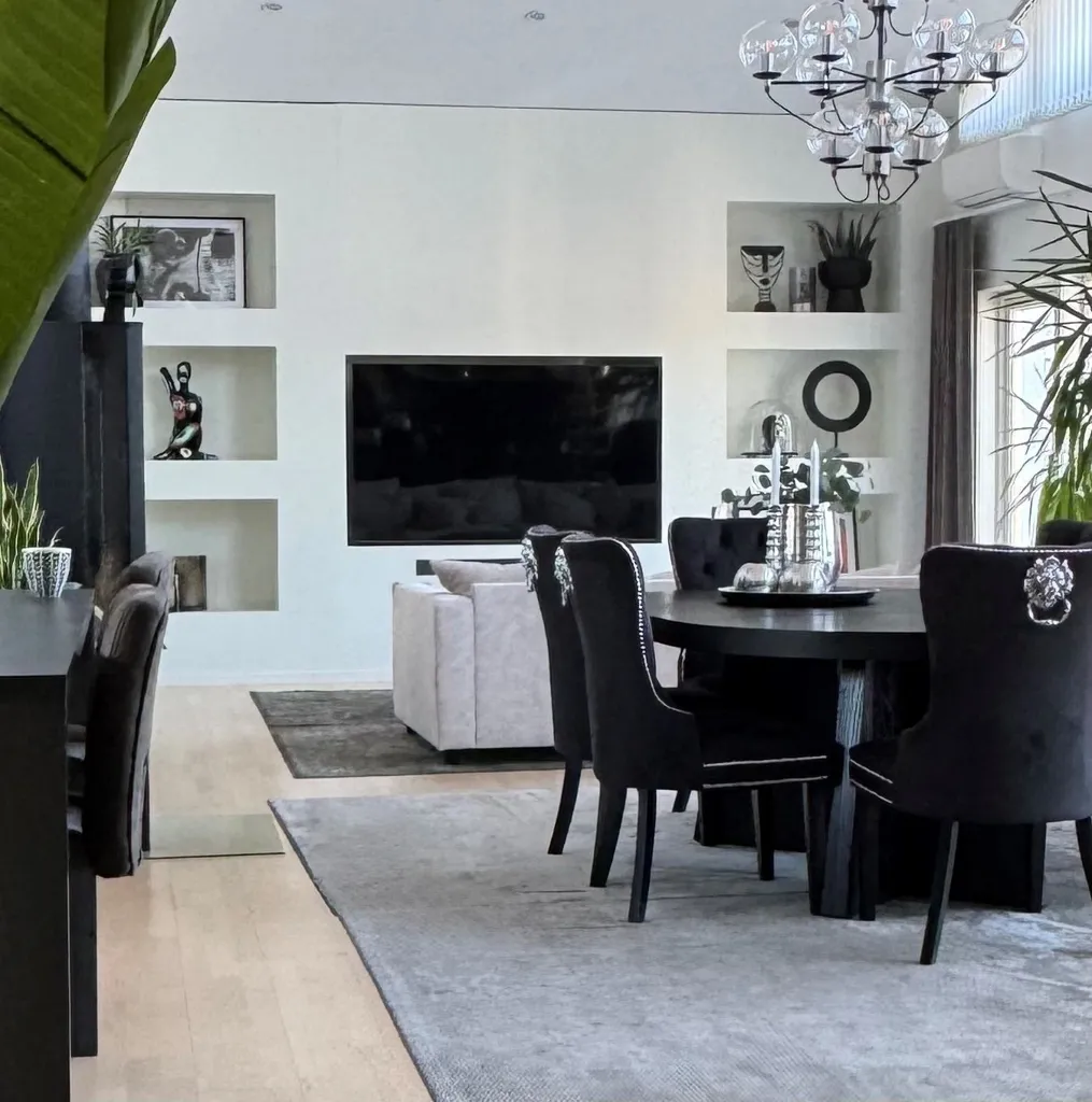 Salle à manger - Modern Villa with Sea View in Kallax