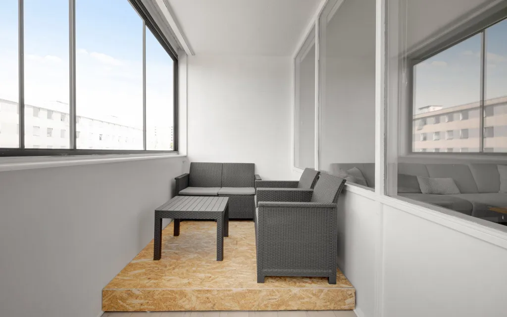 Balcone - Apartment with Balcony in Ishøj
