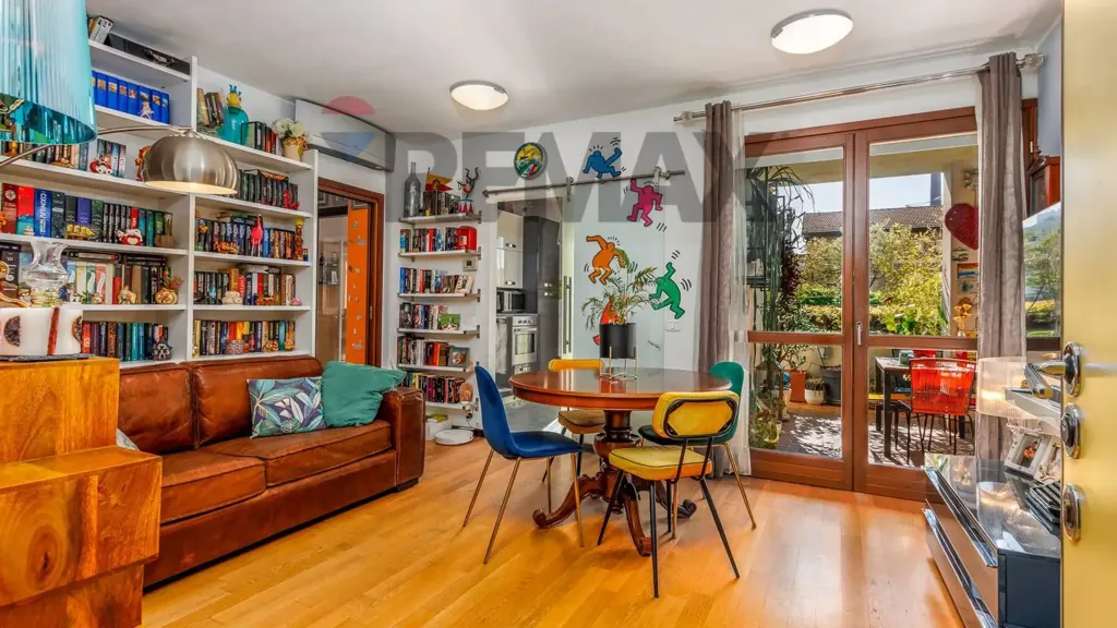 Séjour - Modern Apartment with Terrace in Bergamo