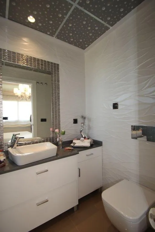 Salles de bain - Luxury Villa with Lake and Sea Views in San Miguel