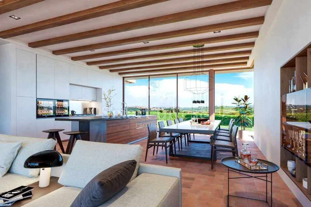 Elutuba - Modern Villa with Sea View in Brtonigla