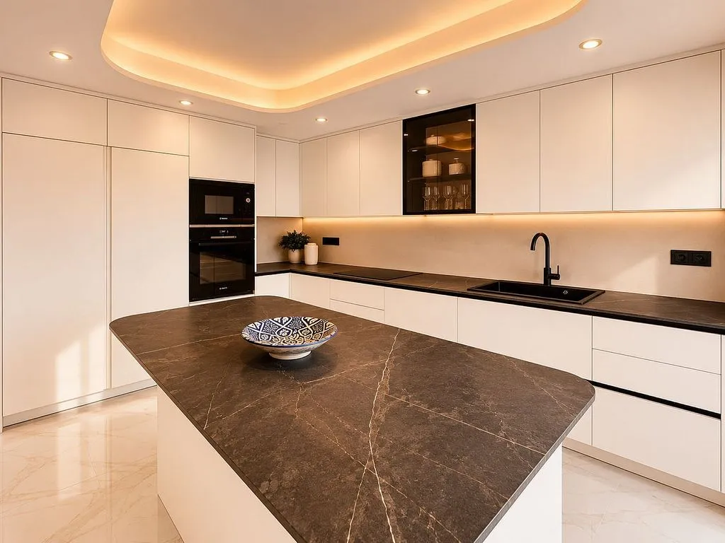 Cucina - Duplex with Sea View and Pool in Estepona