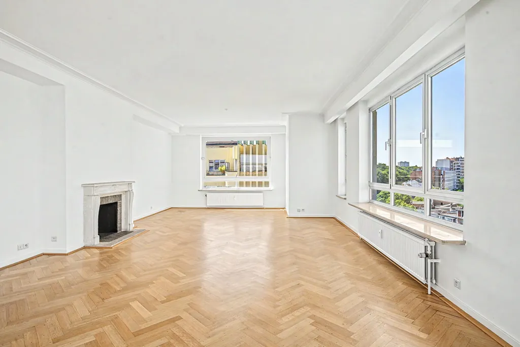 Séjour - Appartement avec terrasse à Ixelles