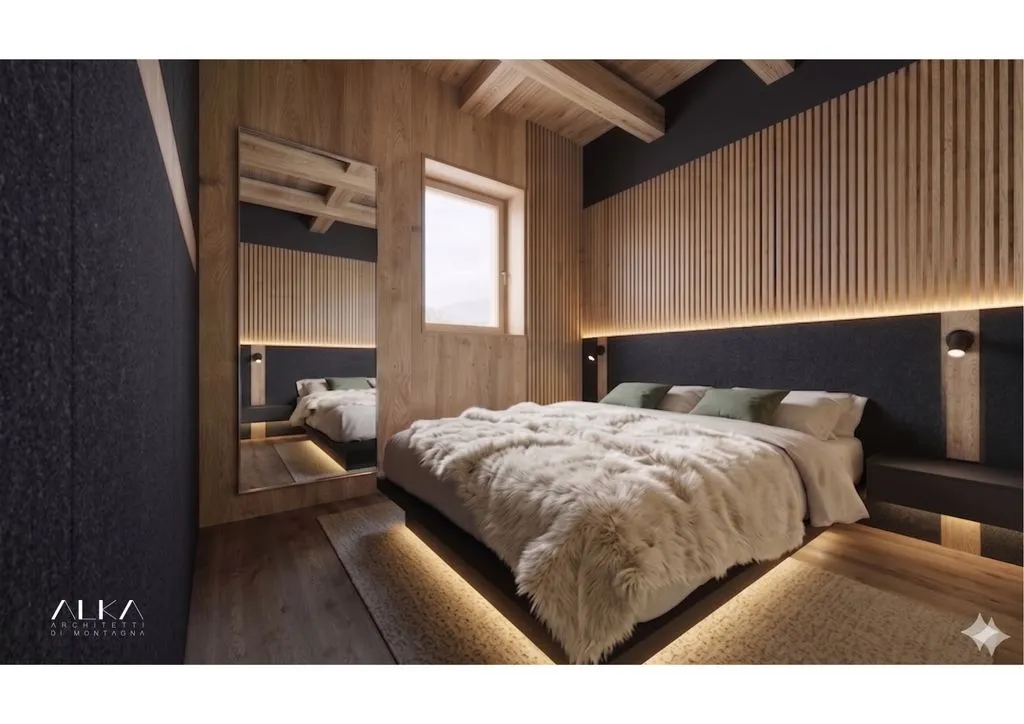 Camere da letto - Luxury Apartment with Panoramic View in Sappada