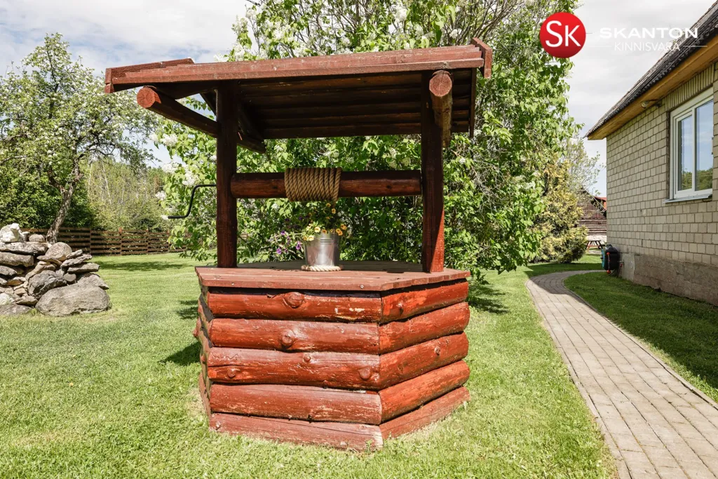 Jardín - Log House with Balcony in Veskiküla
