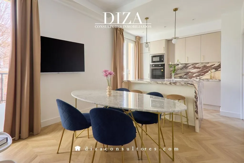 Salle à manger - Luxury Apartment in Madrid