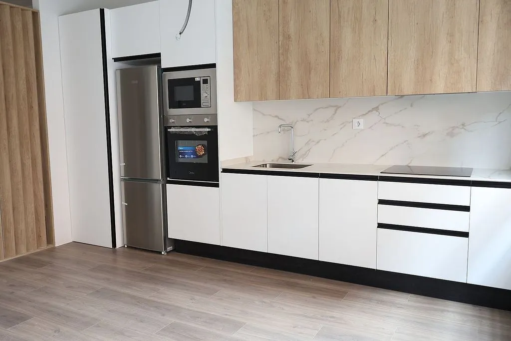 Köök - 1-Bedroom Flat with Air Conditioning near Auditorio Metro