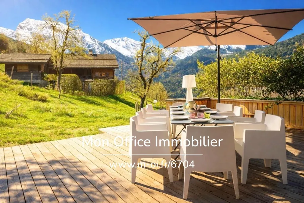 Terrass - Renaissance Farmhouse with Spa in Manigod