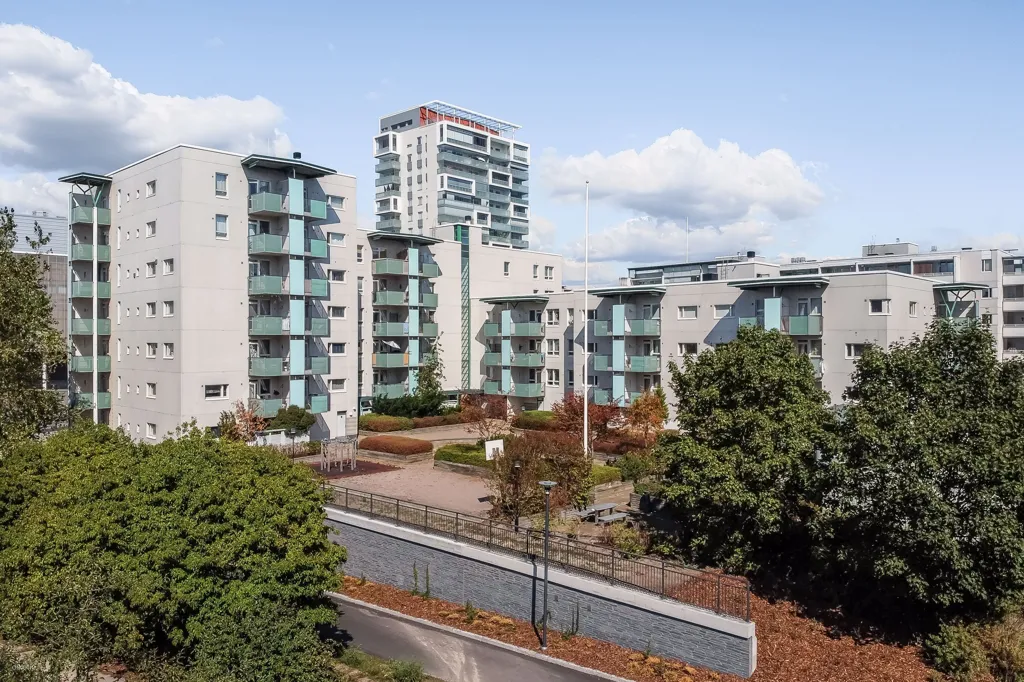 Õhuvaade - Apartment with Balcony in Matinkylä, Espoo