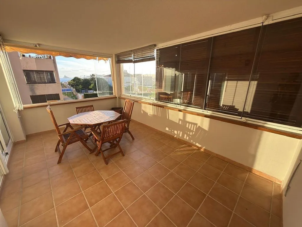 Terrasse - Apartment with Pool in Calabardina-Cope
